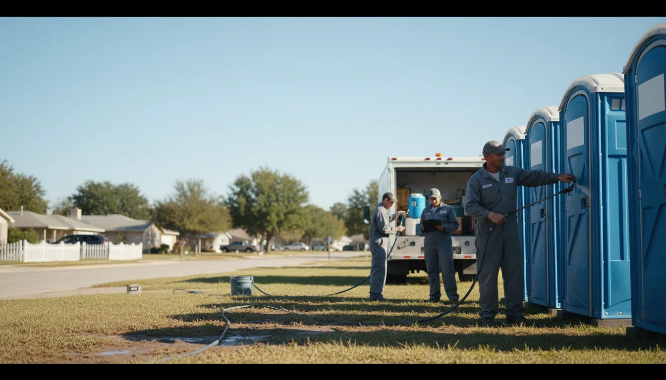 Long-Term Portable Toilet Rental in Bradley, AR near me